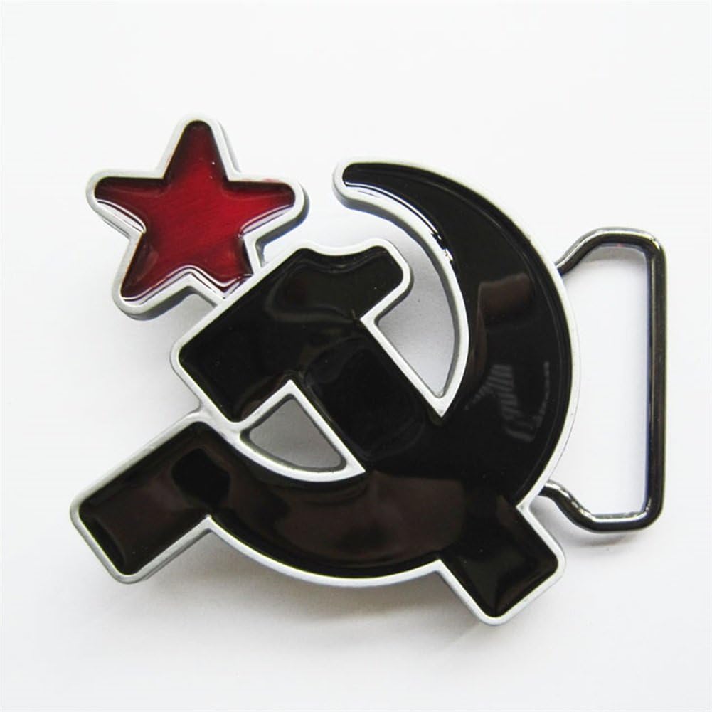 Hammer and sickle belt buckle Clearance