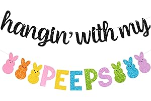 Hangin' with My Peeps Easter Banner