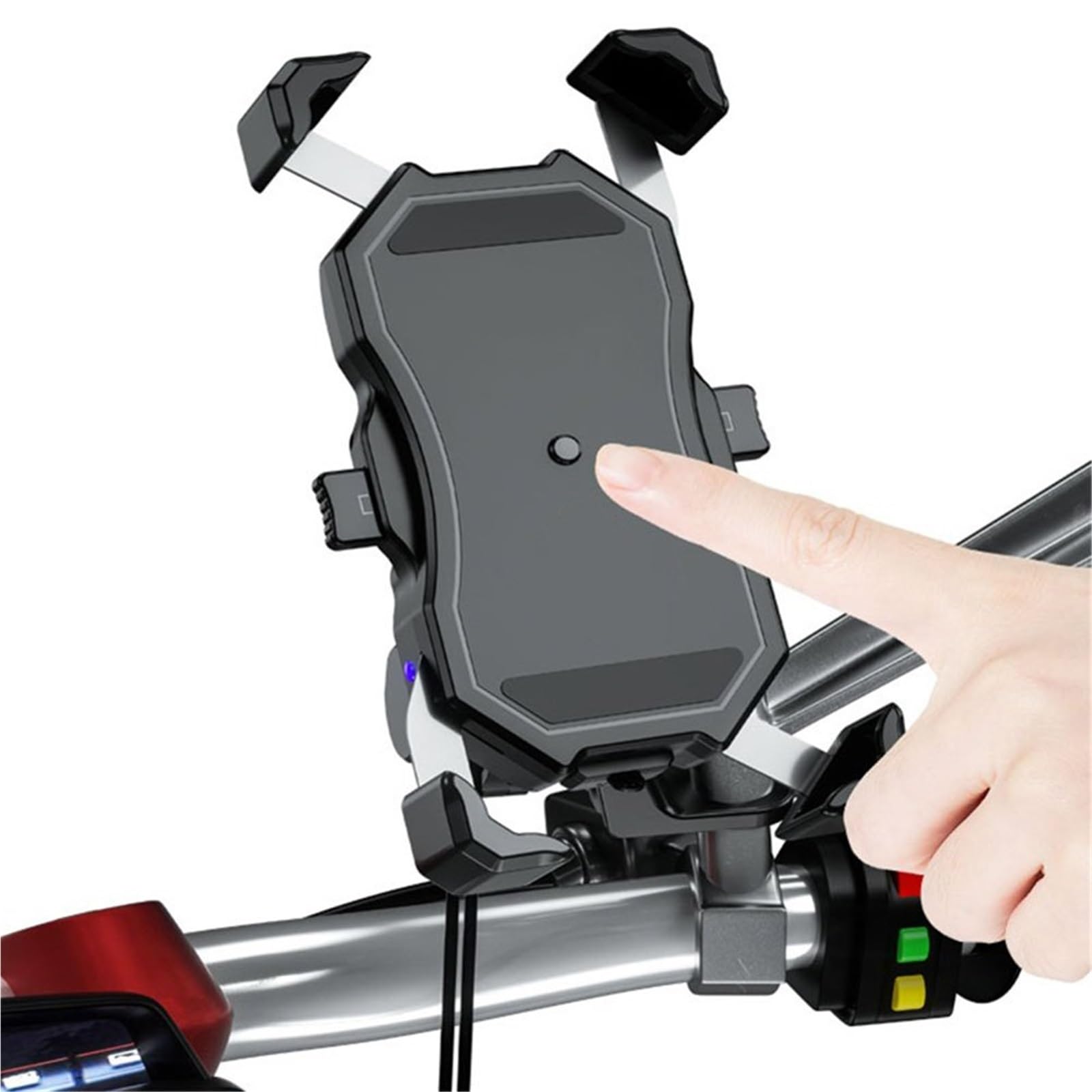 Support De Téléphone pour Vélo Et Moto - Fixation pour VTT, Moto Et Vélo De Route