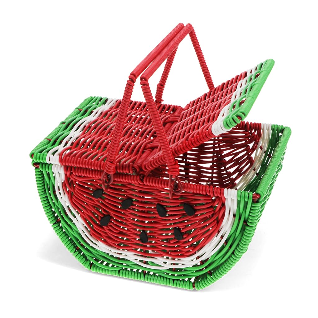 Rex London Light Little Fruit Picnic Basket - Watermelon