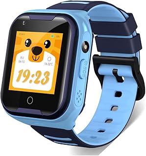 Relógio smartwatch infantil com chamadas de video 4g + wi-fi gps e