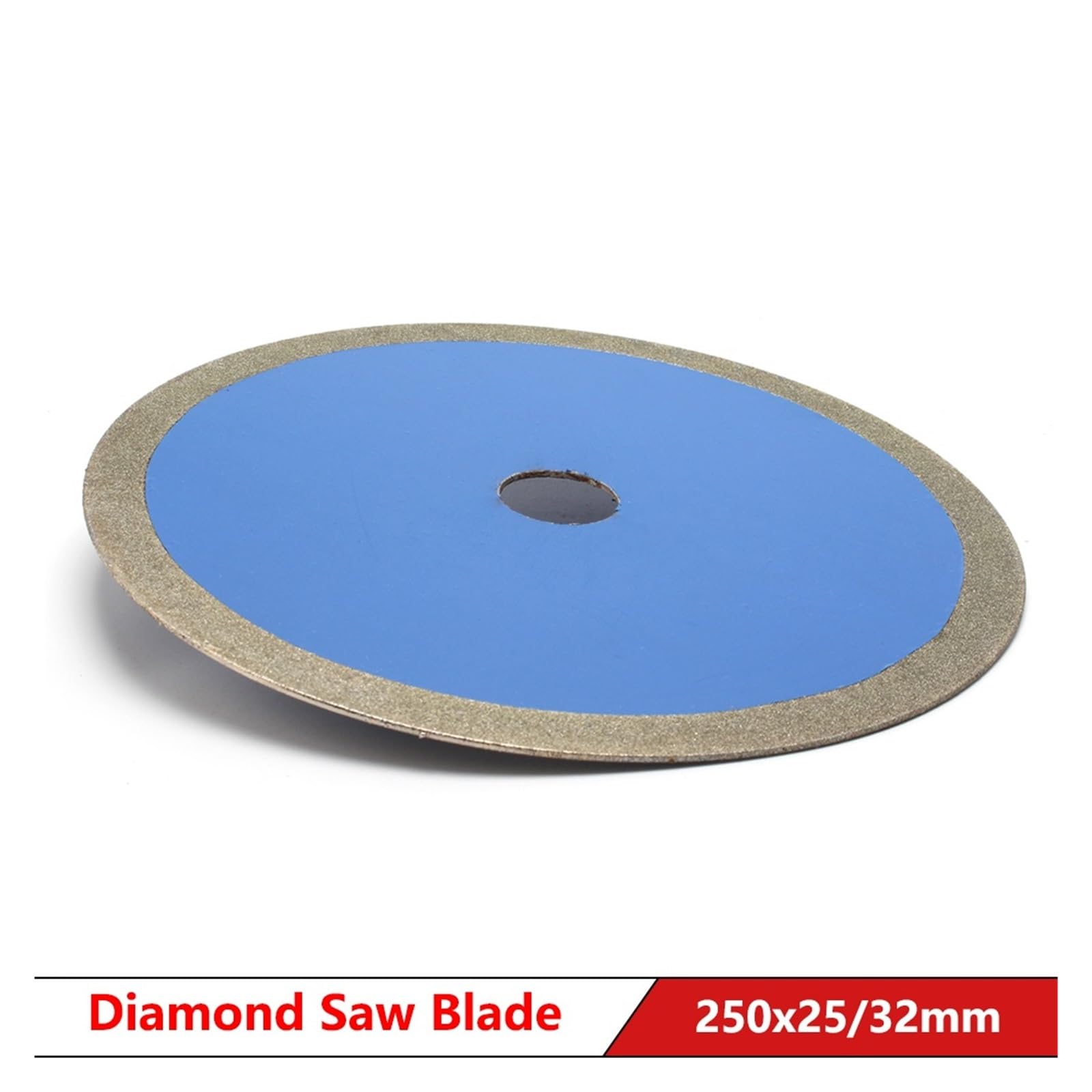 Disco de Corte de Vidrio de Doble Cara de 10 Pulgadas y 250 mm for baldosas de cerámica, Jade, ágata y jadeíta(32mm)