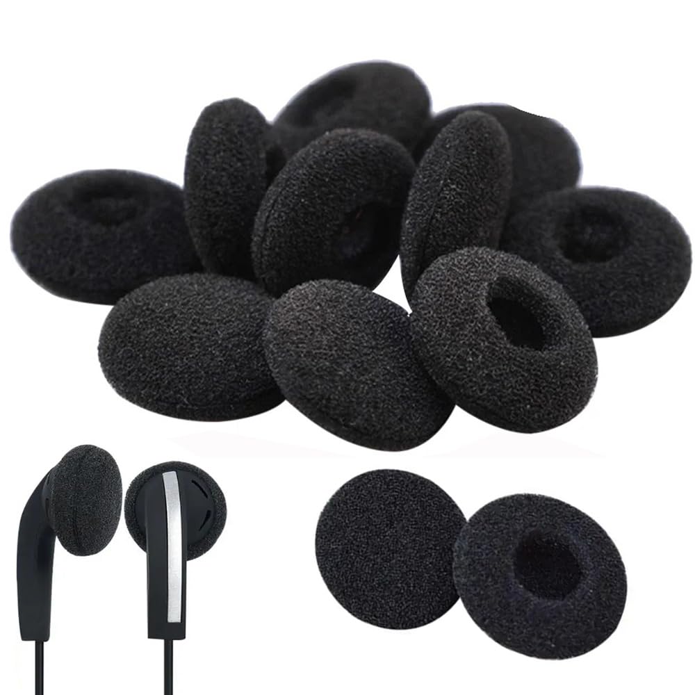 YJRUNFU ヘッドホンカバー イヤーパッド ヘッドセット スポンジ 直径 1…