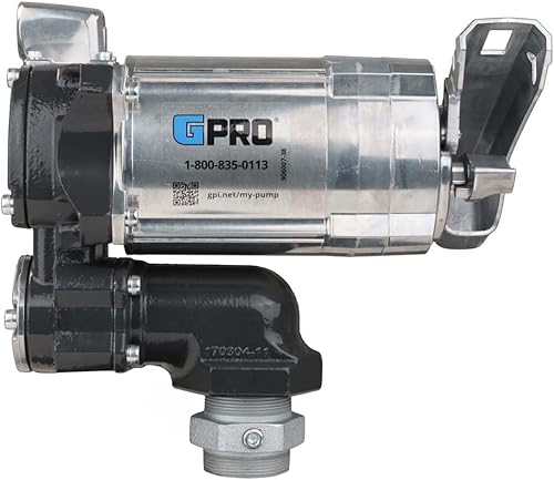 Miniatura 3 de GPRO - Bomba de transferencia de combustible serie V20, salida de 1 pulgada, solo bomba, 20 GPM, 115 voltios (171000-01)