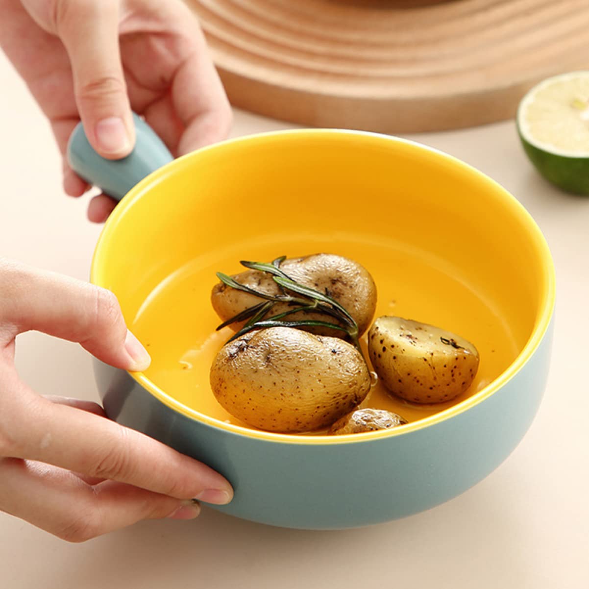 Pudín para sopa de olla Recipiente navideño Plato Cuencos para hornear y enfriar Cocina Cena Utensilios para hornear Chili Tartas de hojalata diarias Pasta para asar Cazuela Mini B Restaurante Carne d