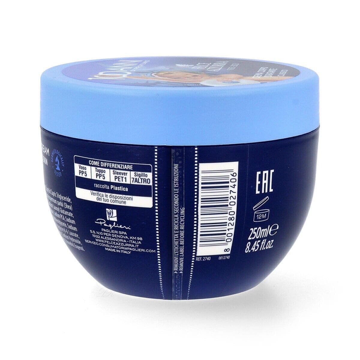 Felce Azzurra Crema Corpo Idratante Crema Corpo Idratante 250ml + Portachiavi Beni Culinari