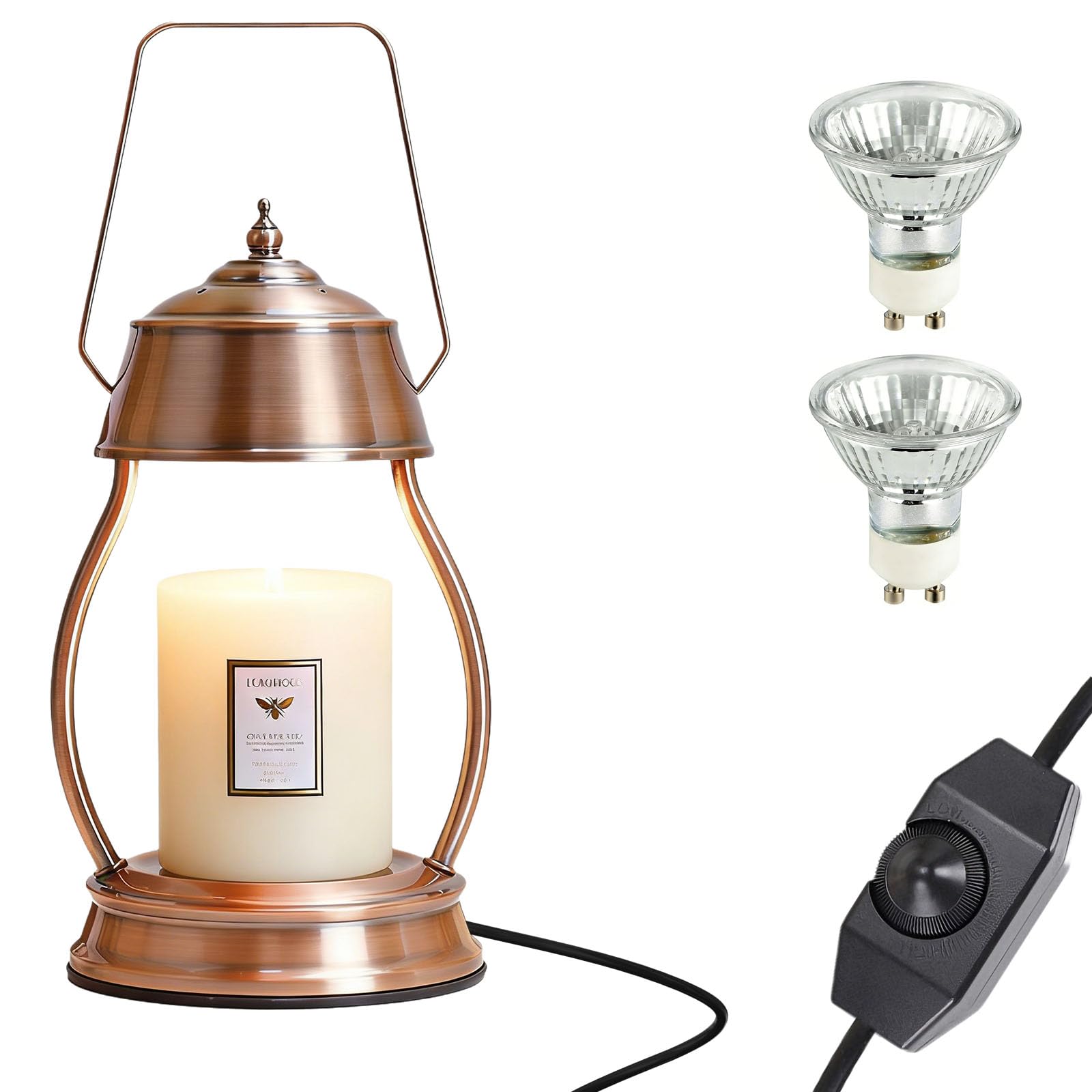 MICOKAY Candle Warmer Lamp With Adjustable Temperature and