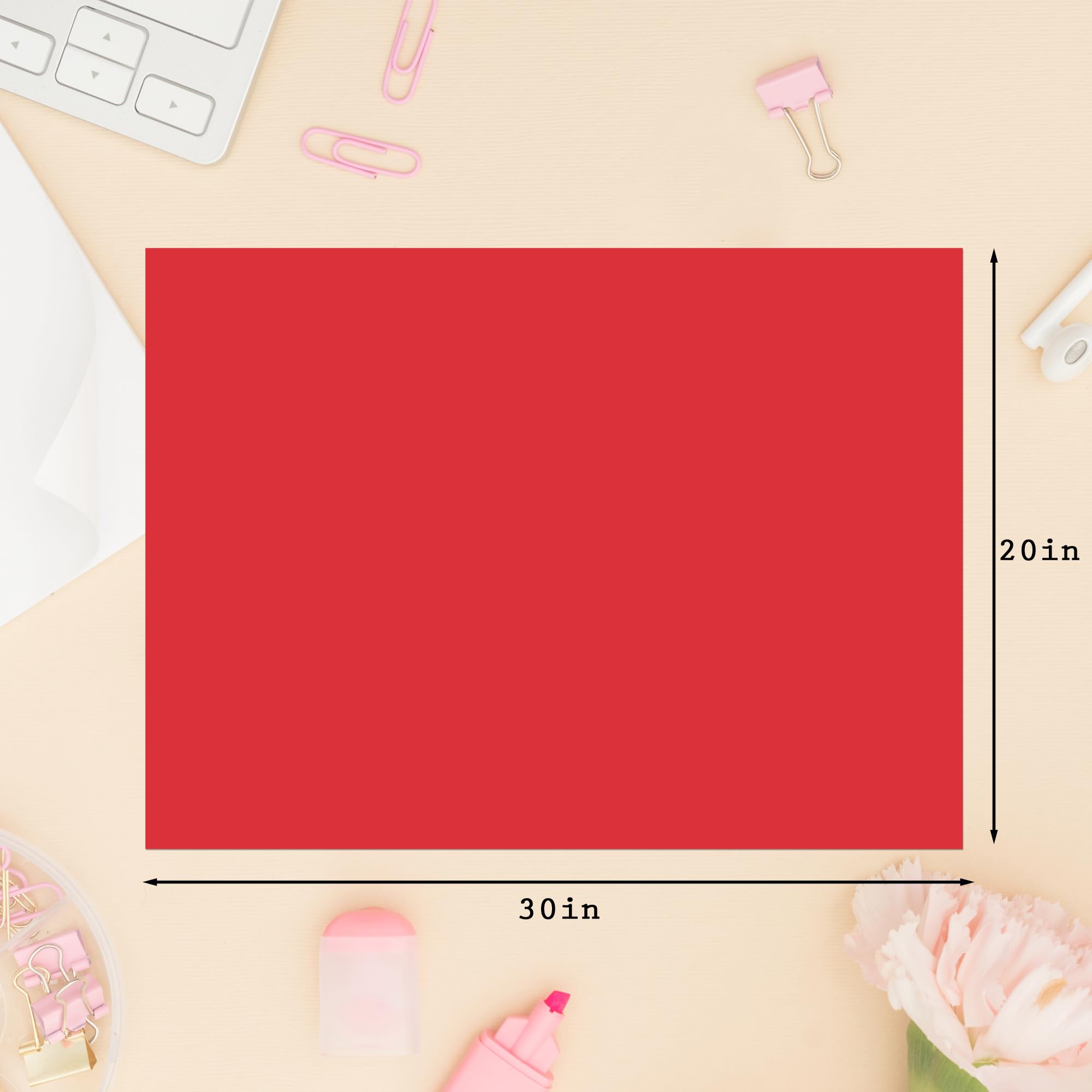 PINWATT Papel de seda rojo para bolsas de regalo, 1000 hojas de papel de seda de 20 x 30 pulgadas, papel de embalaje rojo a granel para envolver regalos, manualidades, relleno de flores, San Valentín,