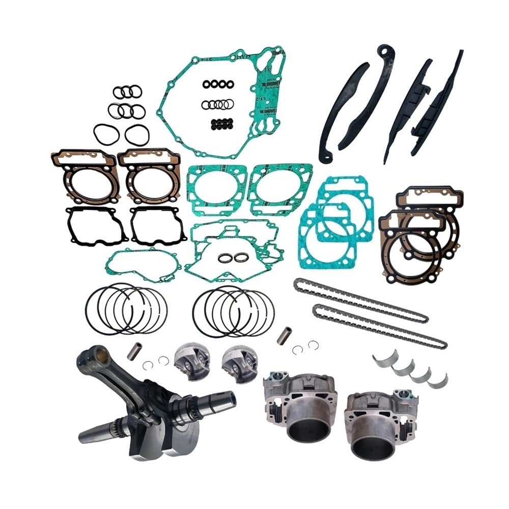 Kit de cylindre de reconstruction de moteur, Kit de joint de roulement lisse de vilebrequin