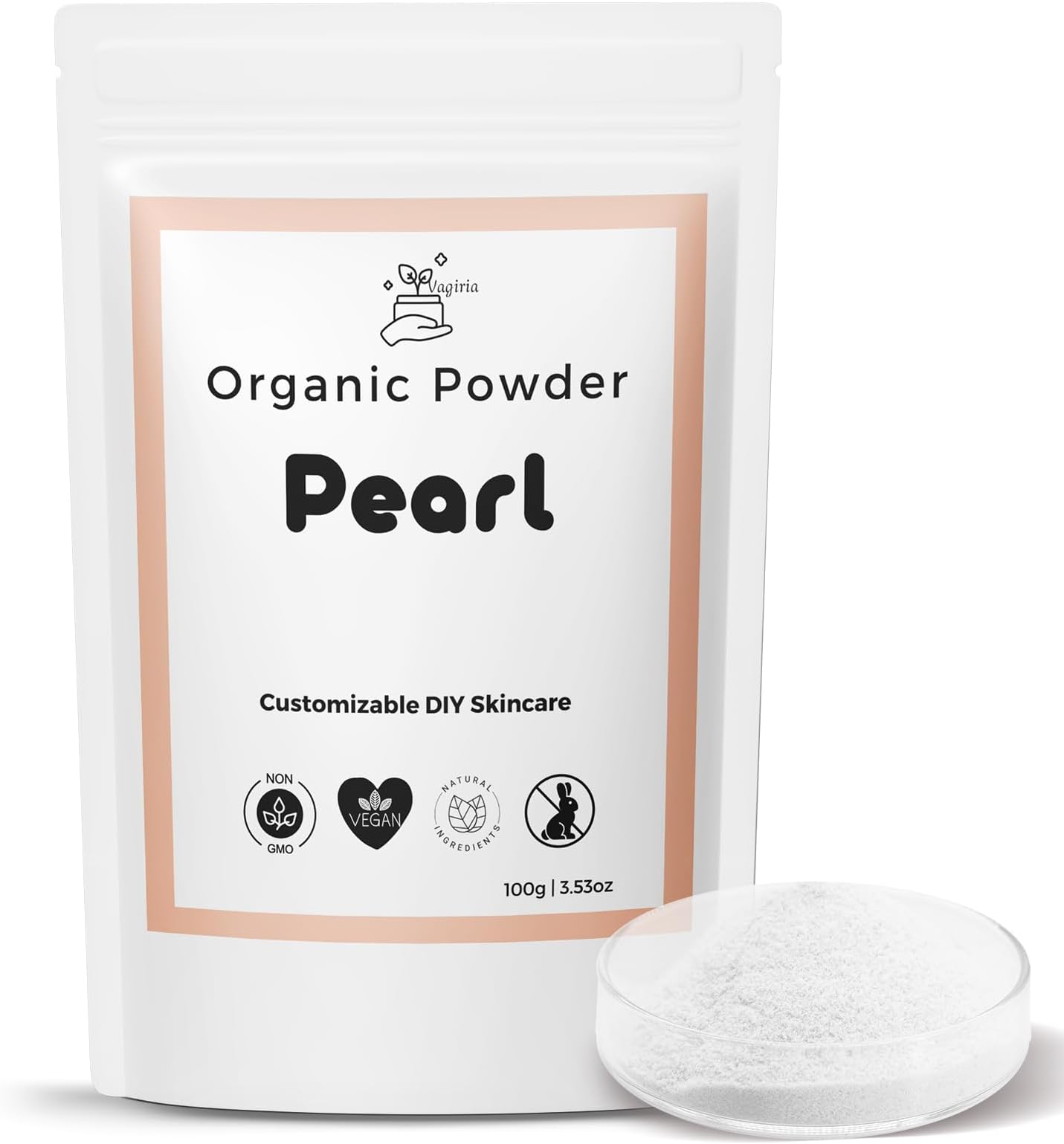 Freshwater Pearl Powder for DIY Skincare - 100% Natural and Radiance-Boosting