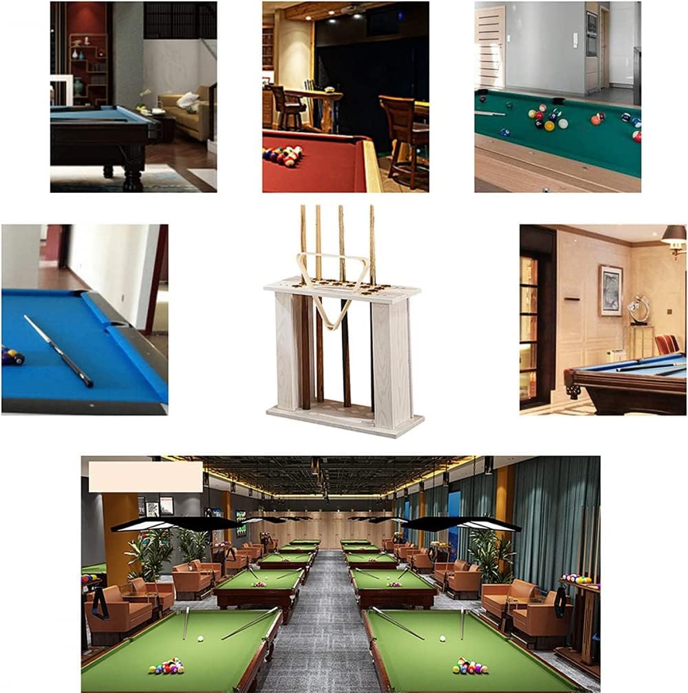Ball Cue Stand Rack - Snooker Stick Rack, Fishing Rod Rack, Holds 16 Cues, Stylish Premium Billiard Table Accessories