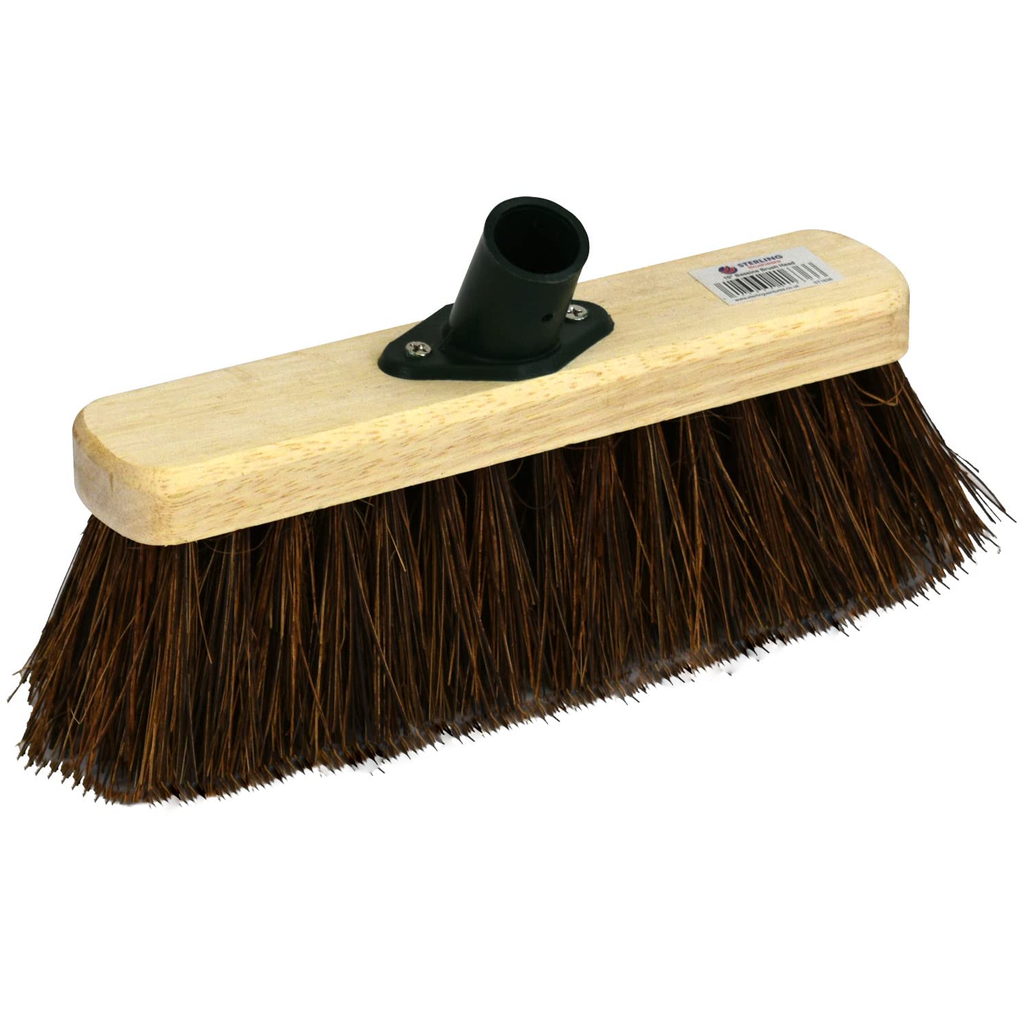 Sterling Ventures Natural Sweeping Broom Heads Replacement Brooms (10" Bassine)
