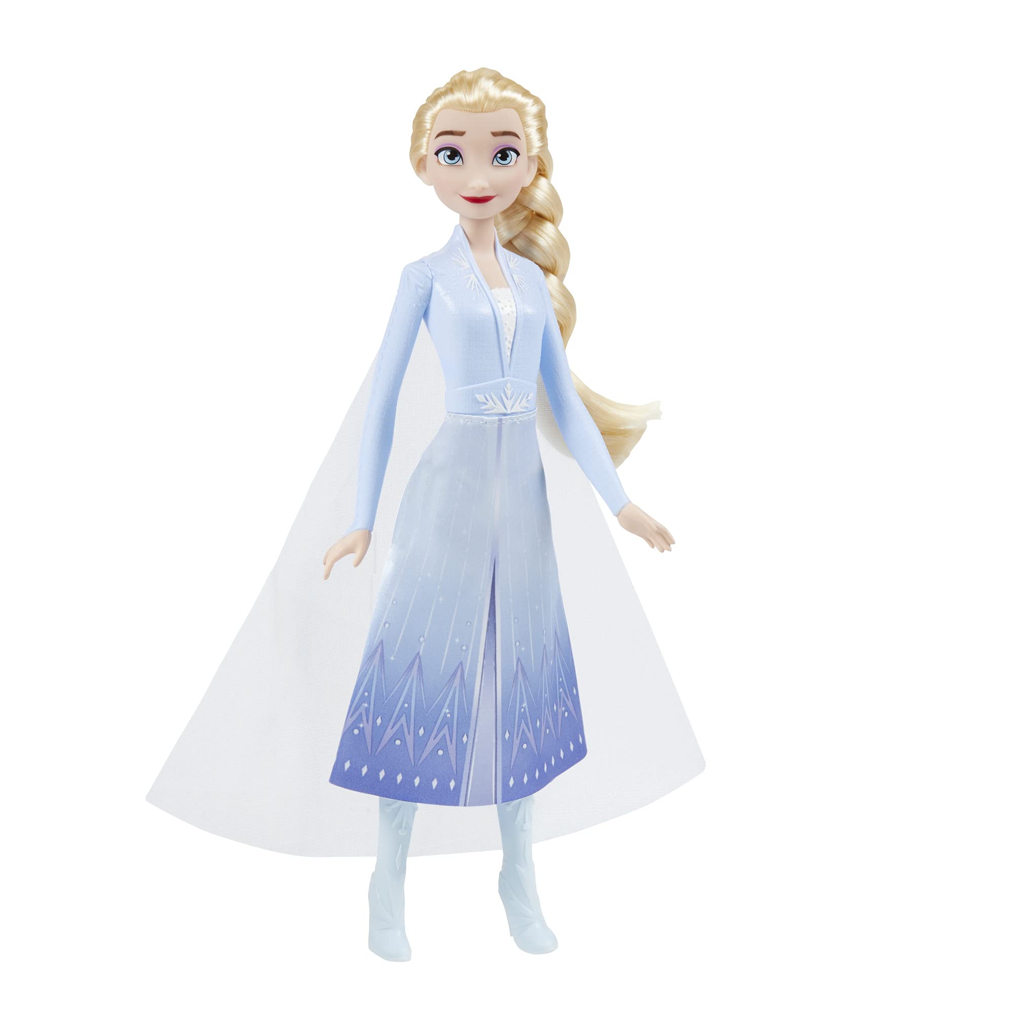 2 Elsa Shimmer Fashion Doll, Skirt, Shoes, and Long Blonde Hair, Toy for Kids 3 Years Old and Up