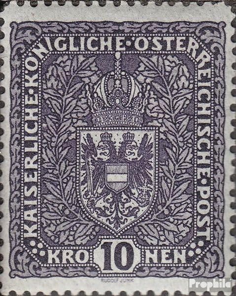 Sellos antiguos de Austria 1916 Prophila Collection 203I para álbumes