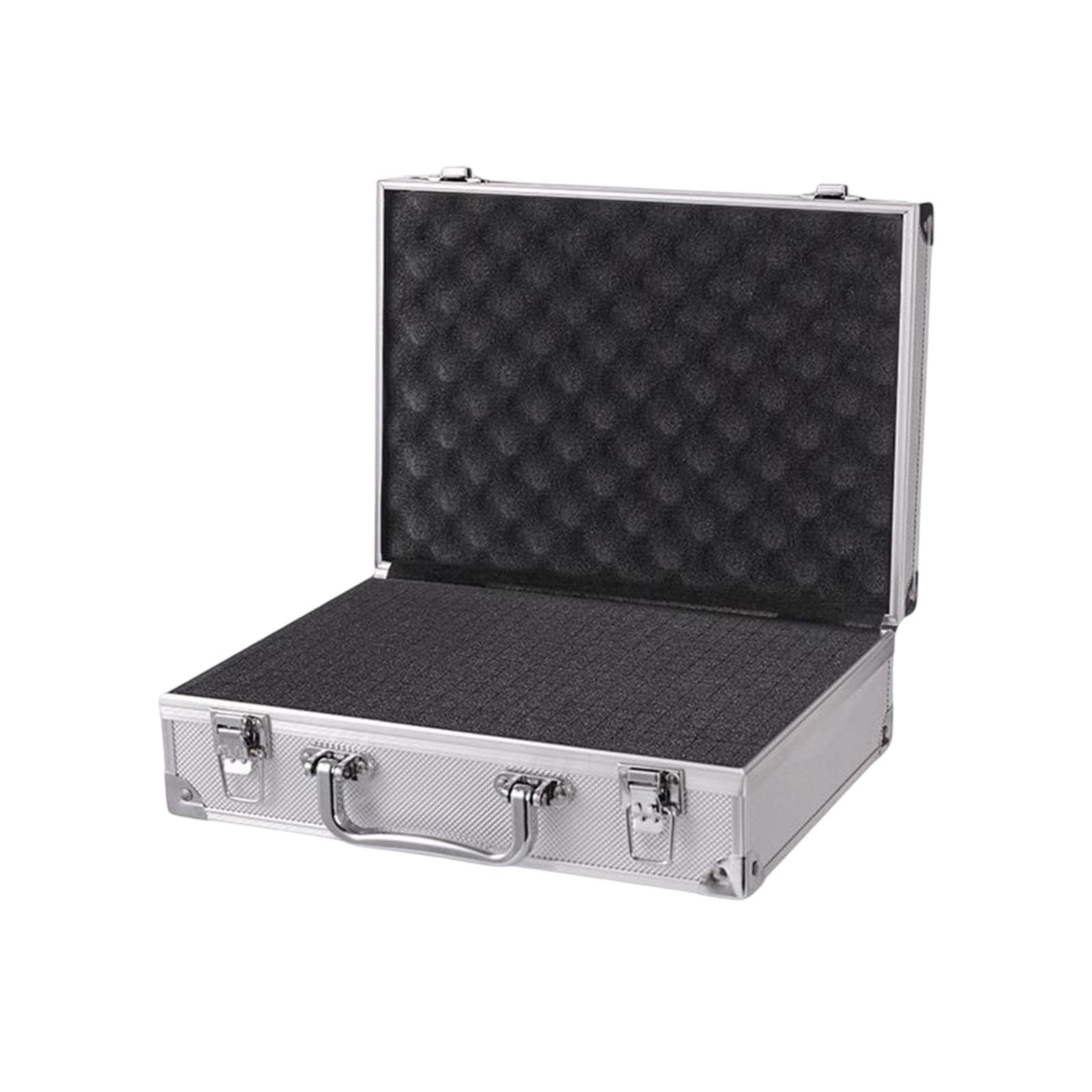 LOOM TREE® Aluminum Alloy Carrying Case Lightweight Waterproof Briefcase Multipurpose Siliver Small Buckle-image-17