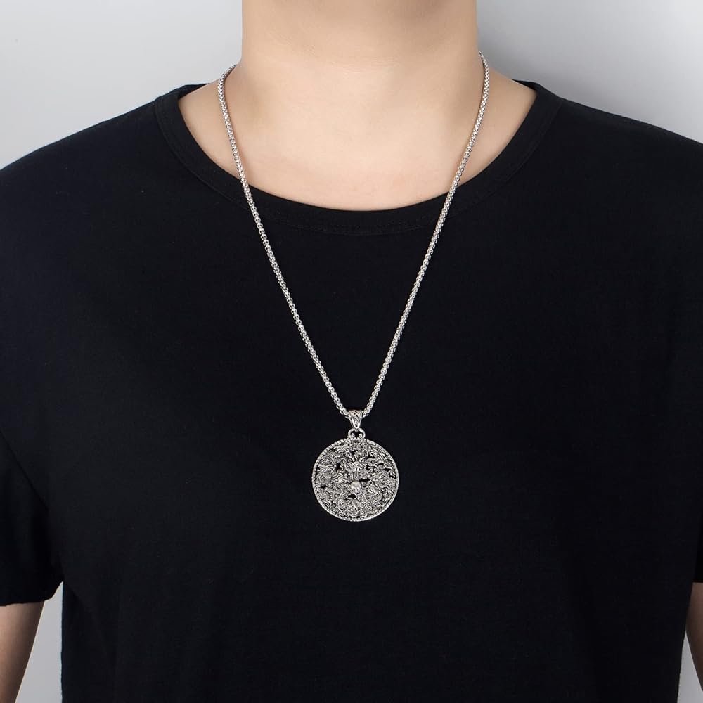 ⭐️  スターリングシルバー ネックレス☆ビンテージ Amazon | メンズ 100% 925スターリングシルバー ネックレス