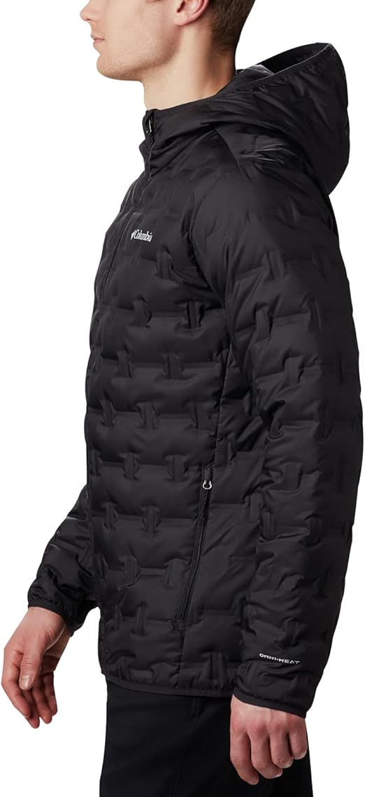 columbia men's delta ridge down hooded jacket