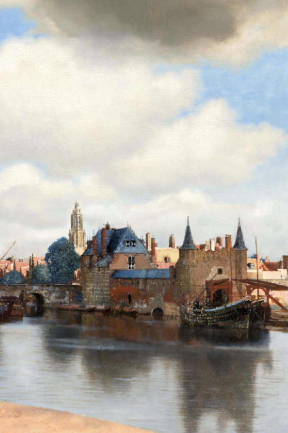 Johannes Vermeer View of Delft (ca. 1660–1661) Notebook Journal: Famous Paintings Notebooks