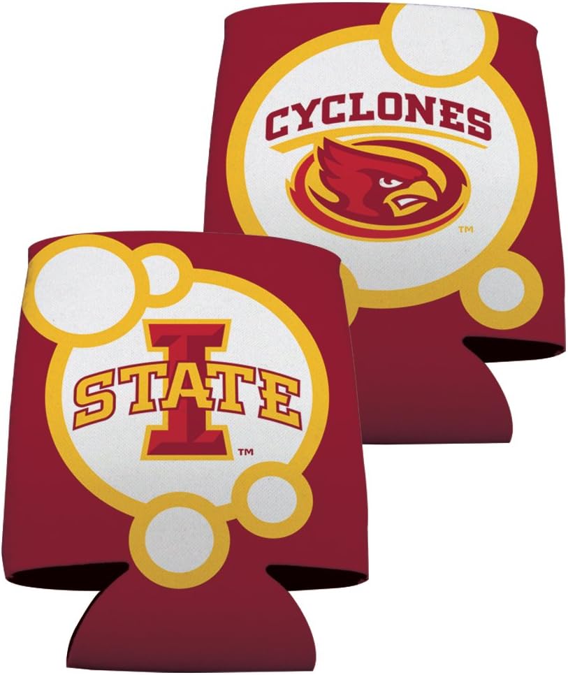 VictoryStore Iowa State University Can and Beverage Coolers - Officially Licensed ISU Cyclones Can Coolers
