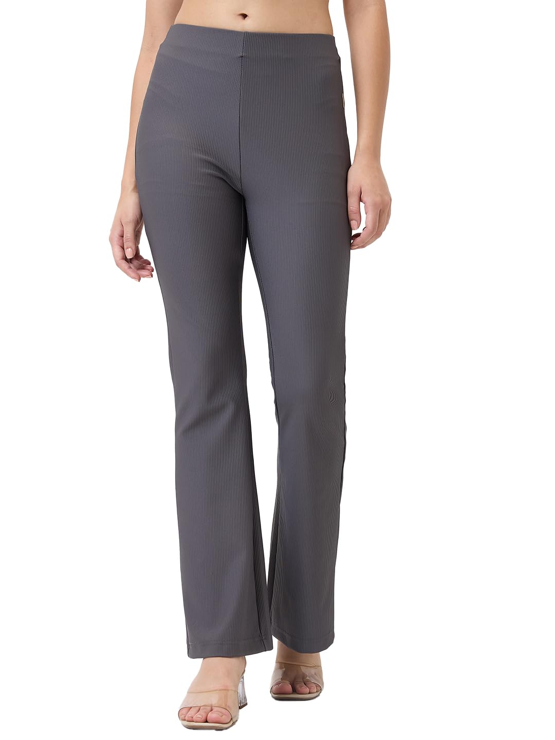spykar Women Boot Cut Fit High Rise Casual Track Pant-picture-15