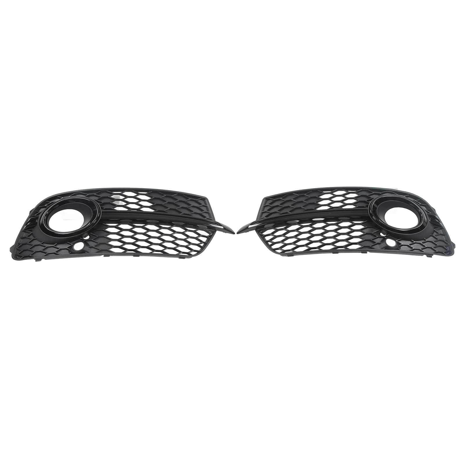 Rejilla Para Luces Antiniebla Delanteras 2PCS Negro Brillante Reemplazo Para SQ5 2013‑2017 Ajuste Diseño Elegante Protección Duradera