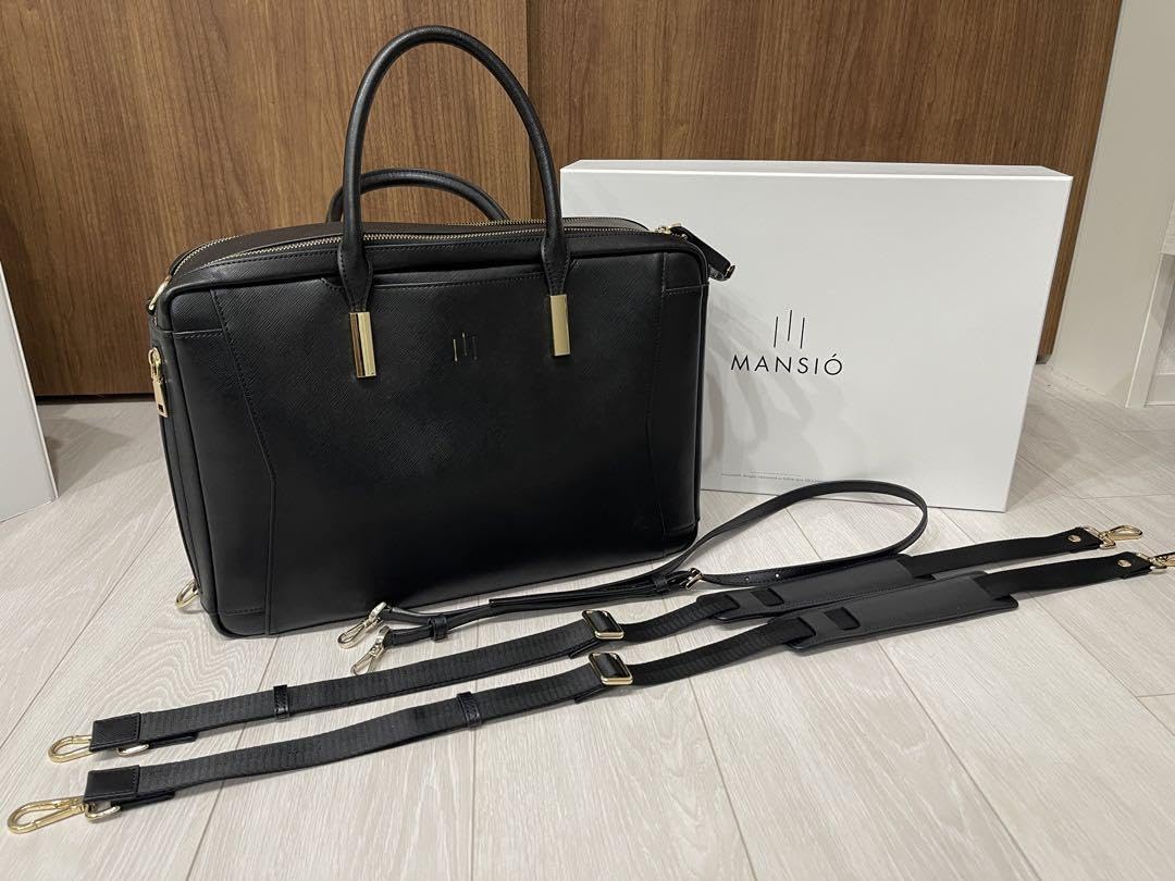 La Mansio 3way バッグ　本革 La Mansio｜海外で大ヒット！1万人以上が支持した万能3way本革バッグ