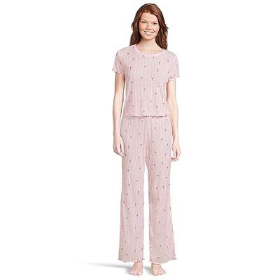 Honeydew Intimates Somewhere Sunny T Shirts Pant Set Women
