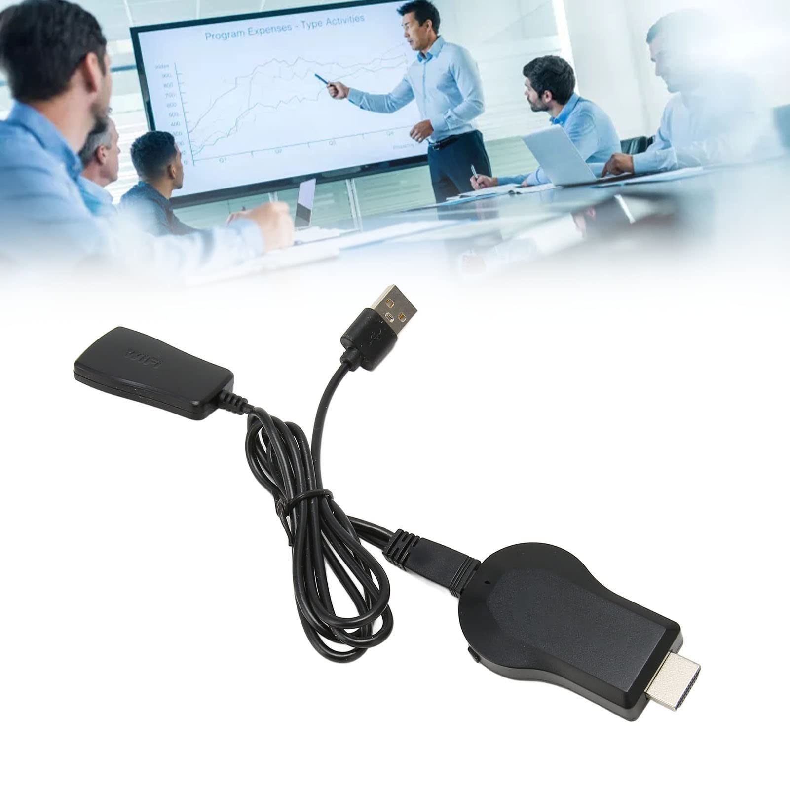 Adaptateur De Dongle D'affichage HDMI Sans Fil, Dispositif De Streaming Sans Fil 4K, Projecteur D'écran Sans Fil HD 1080, Lecteur Multimédia, Mise En Miroir De L'écran Du Petit