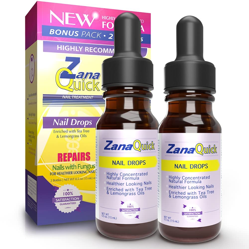 Buy ZanaQuick Nail Drops, Highly Concentrated Formula for Nail Repair