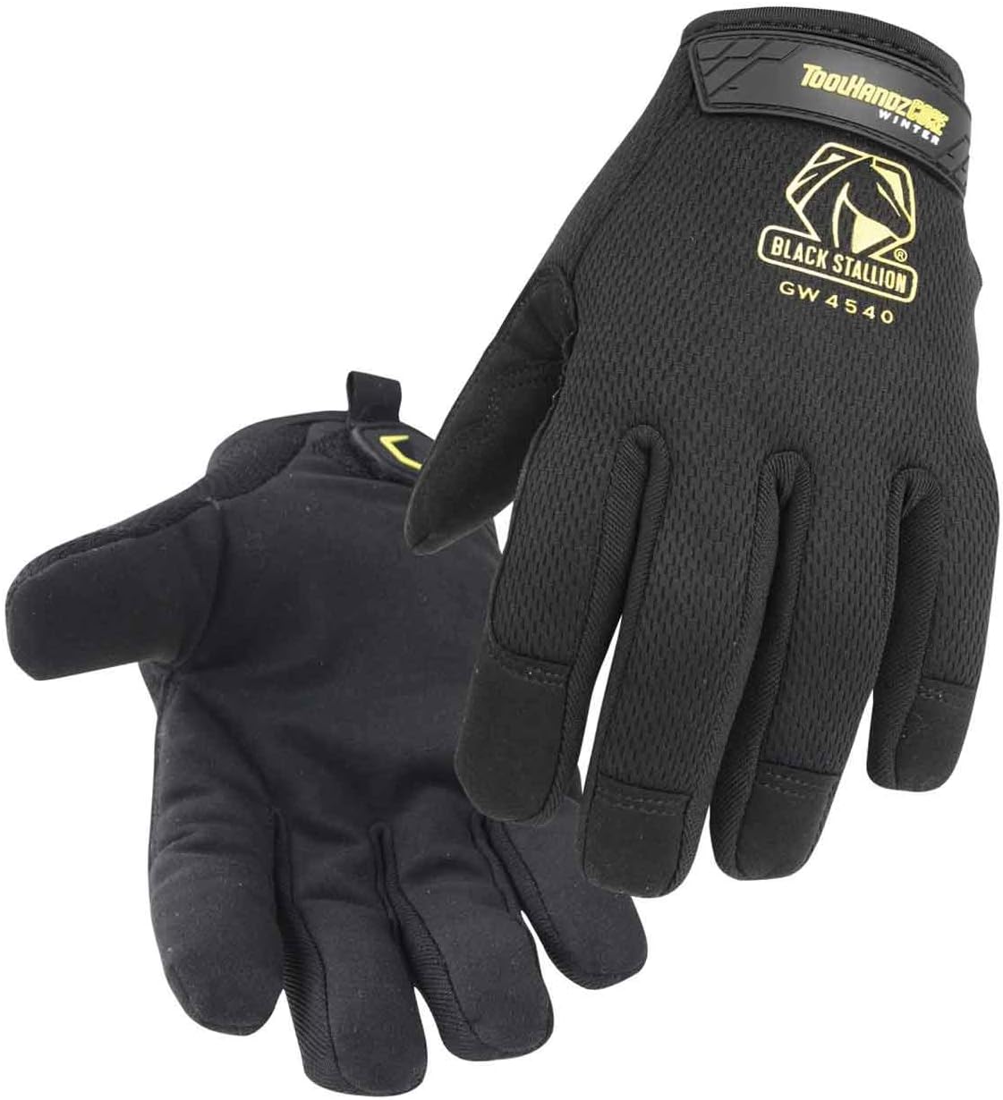 Black Stallion GW4050 Toolhandz Core Synthetic Leather Palm Winter Mechanic's Gloves, Large