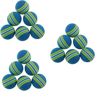 Toddmomy 24 pcs sport accessories mini toy foam golf balls exercise accessories practice balls play balls training ball sponge ball rainbow ball pet ball colored balls indoor ball game ball