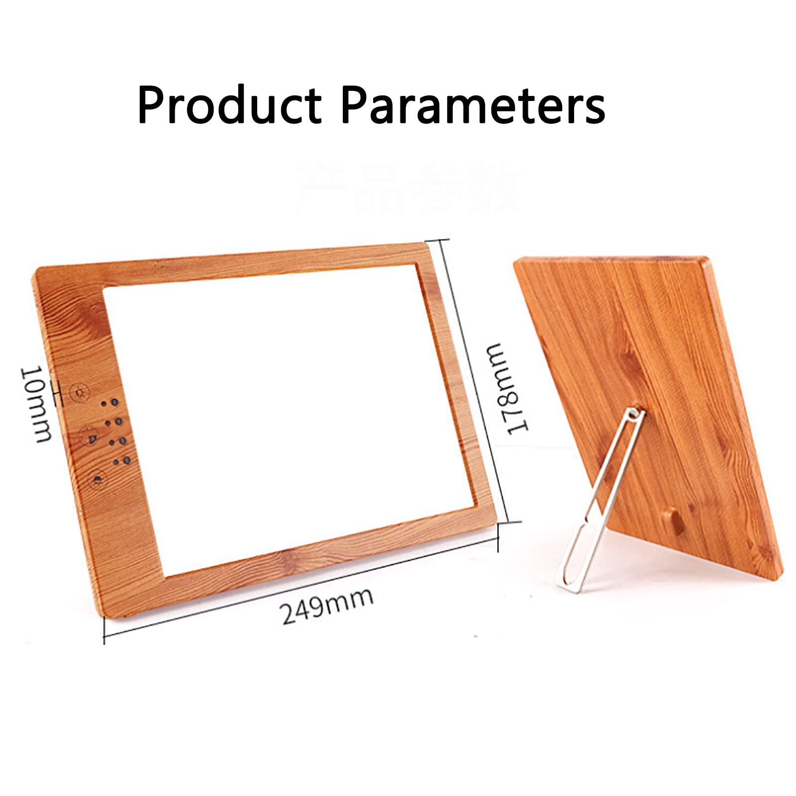 Lampe de luminothérapie optique, lampe à énergie solaire 10 000 Lux avec 2 700-6 500 K, 3 niveaux de température de couleur et 5 niveaux de gradation en continu, contrôle tactile, pour cadeau d'anni