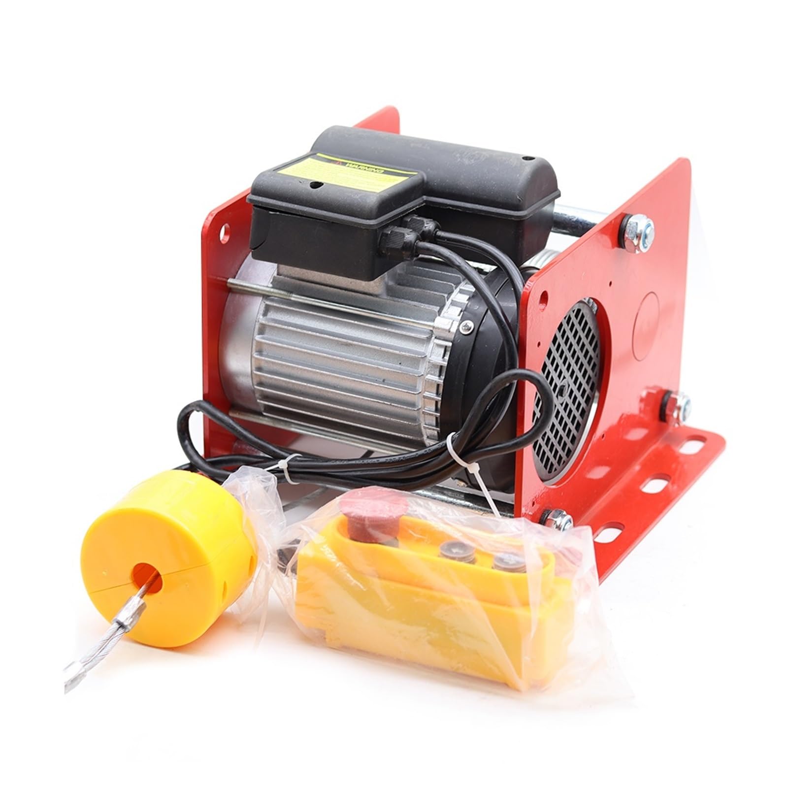 Tragbare elektrische Hebewinde Mini-Hebezeug, elektrisches Hebezeug, 200–400 kg, Deutscher Hebekran, Haushaltsdekoration, Multifunktions-Gebäude-elektrisches Hebezeug