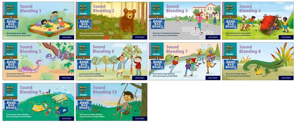 Read Write Inc. Phonics: Sound Blending Book Bag Books Mixed Pack of 10