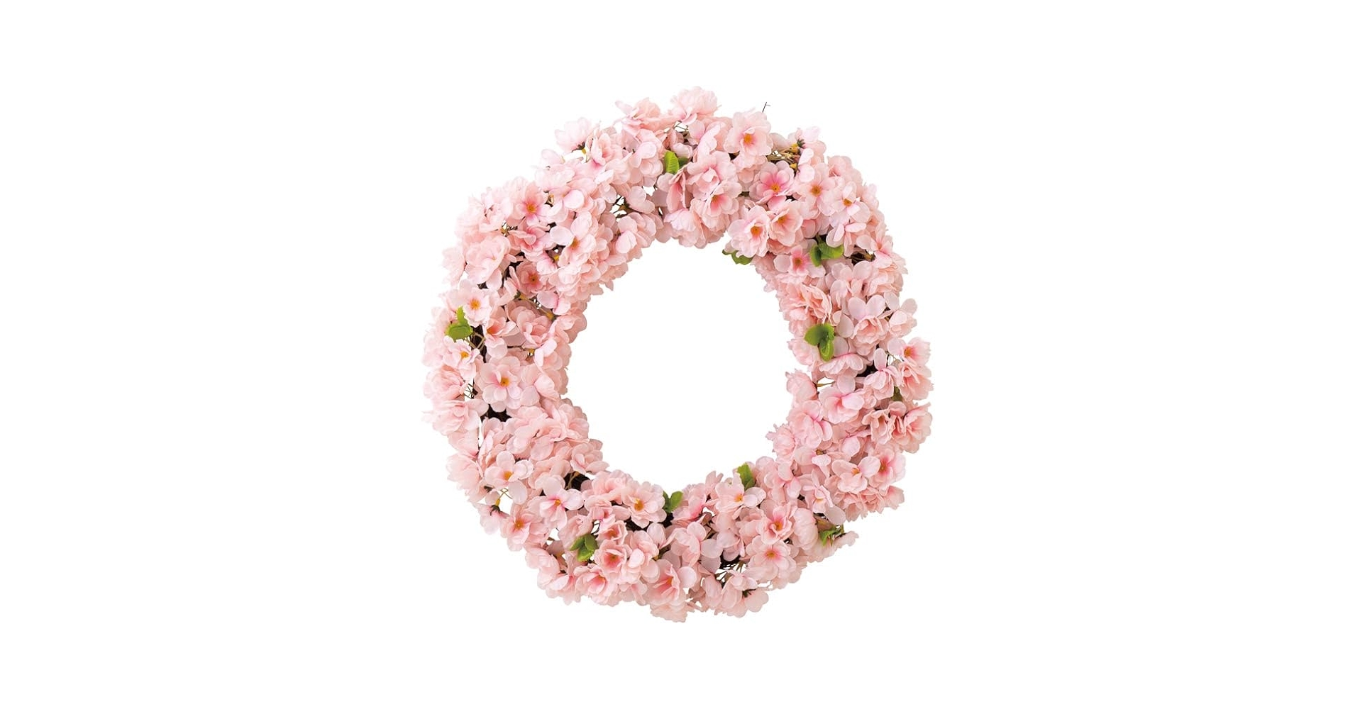 Amazon | 桜リース 直径48cm 1個 【 造花 春の玄関ドア飾り