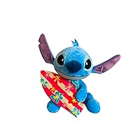 Disney Lilo e Stitch, peluche da 50 cm con tavola da surf