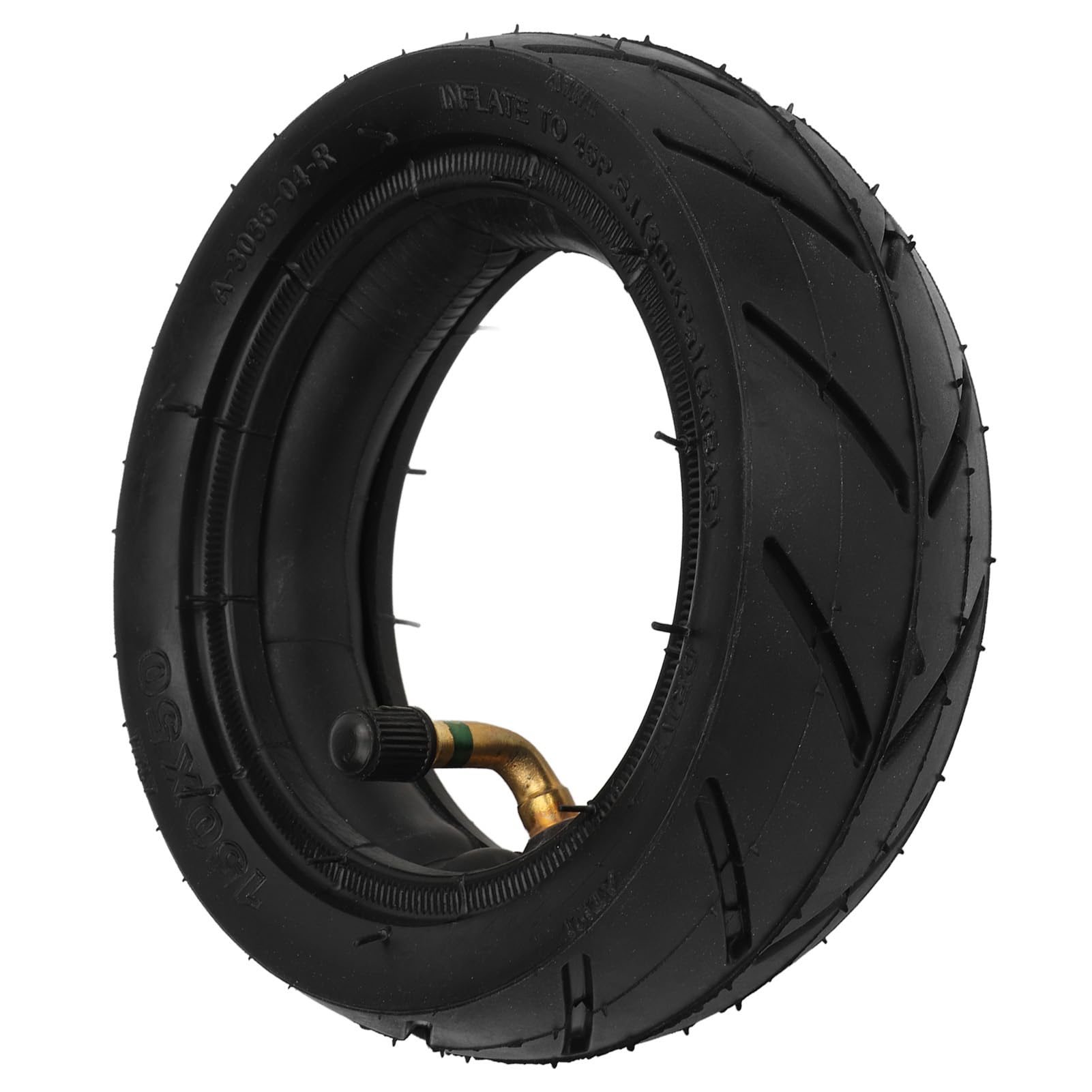 6 Inch Electric Scooter Tires, 150x50 Anti Slip Rubber Grooved Shock Wheel Inner Outer Tire