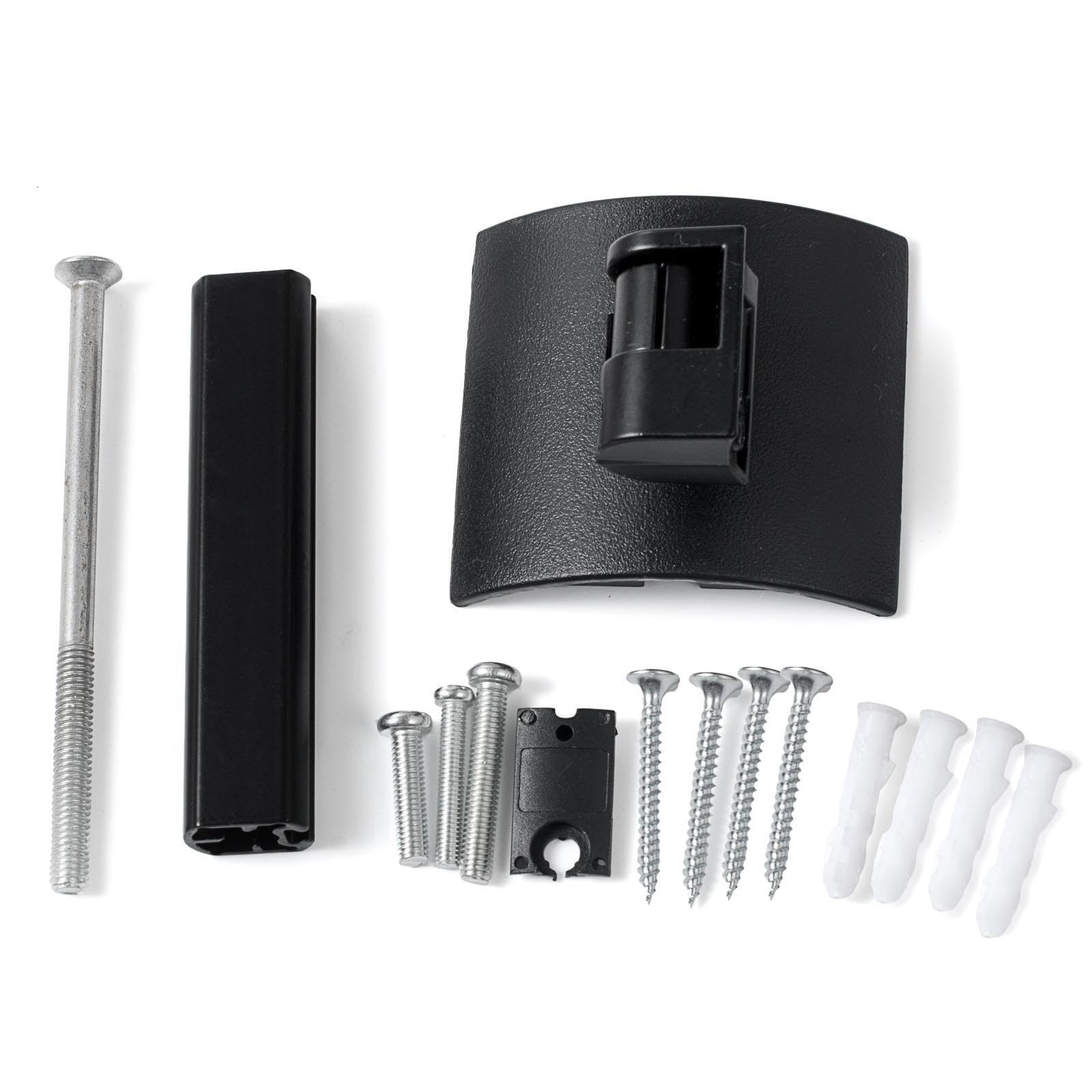 Soporte de Pared para Altavoces de Sonido Envolvente, Apto para Cocina Y Estudio, Negro