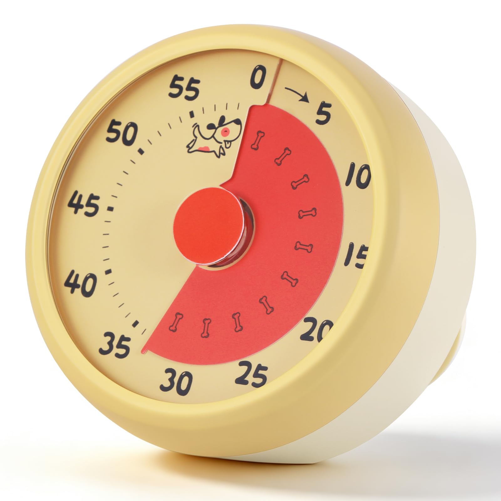 Visual Timer for Kids & Adults, Magnetic 60 Minute Countdown Timer with Stand Kitchen Timers for Cooking Classroom Home