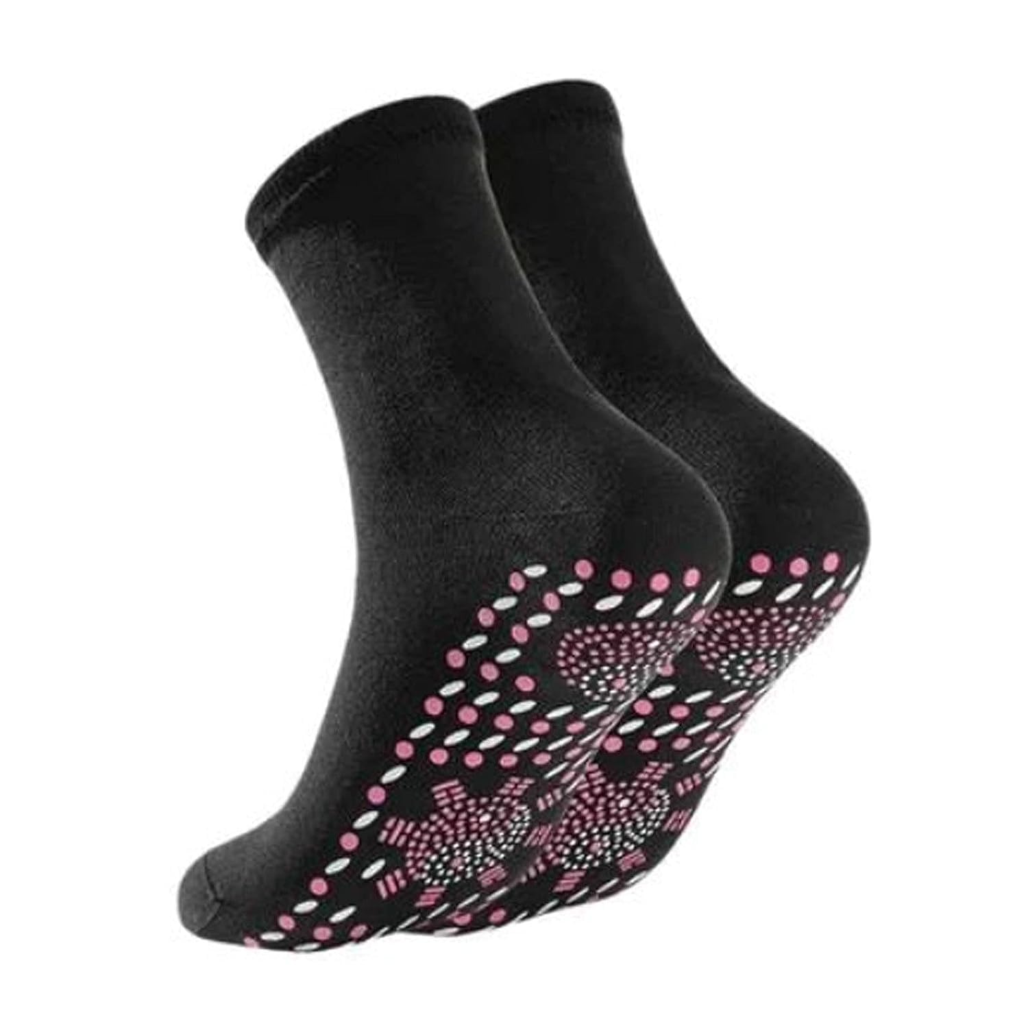 DAONPHARI Heated Socks, Self Heating Socks, Tourmaline Self-Heating Magnetic Socks, Massage Socks for Men and Women, Foot Warmer Socks, Great for Outdoor Mountaineering, Skiing, Fishing-picture-3