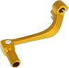 Folding Motorcycle Gear Shifter Lever for Honda CRF110F 2013-2018 Aluminum Alloy Pedal Shift Lever Arm Gold Tone