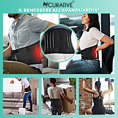 AVCURATIVE - NuovaFascia lombare supporto schiena
