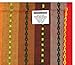 COTTON CRAFT Salsa Stripe Cloth Napkins - 12 Pack - Luncheon Brunch Dinner Table Napkins - 100% Cotton Everyday Harvest Autumn Fall Orange Holiday - Reusable Washable Absorbent - 17x17- Red Rust Multi