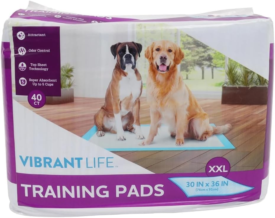 Axian Technology Vibrant Life Dog Pee Pads And Puppy Training Pads