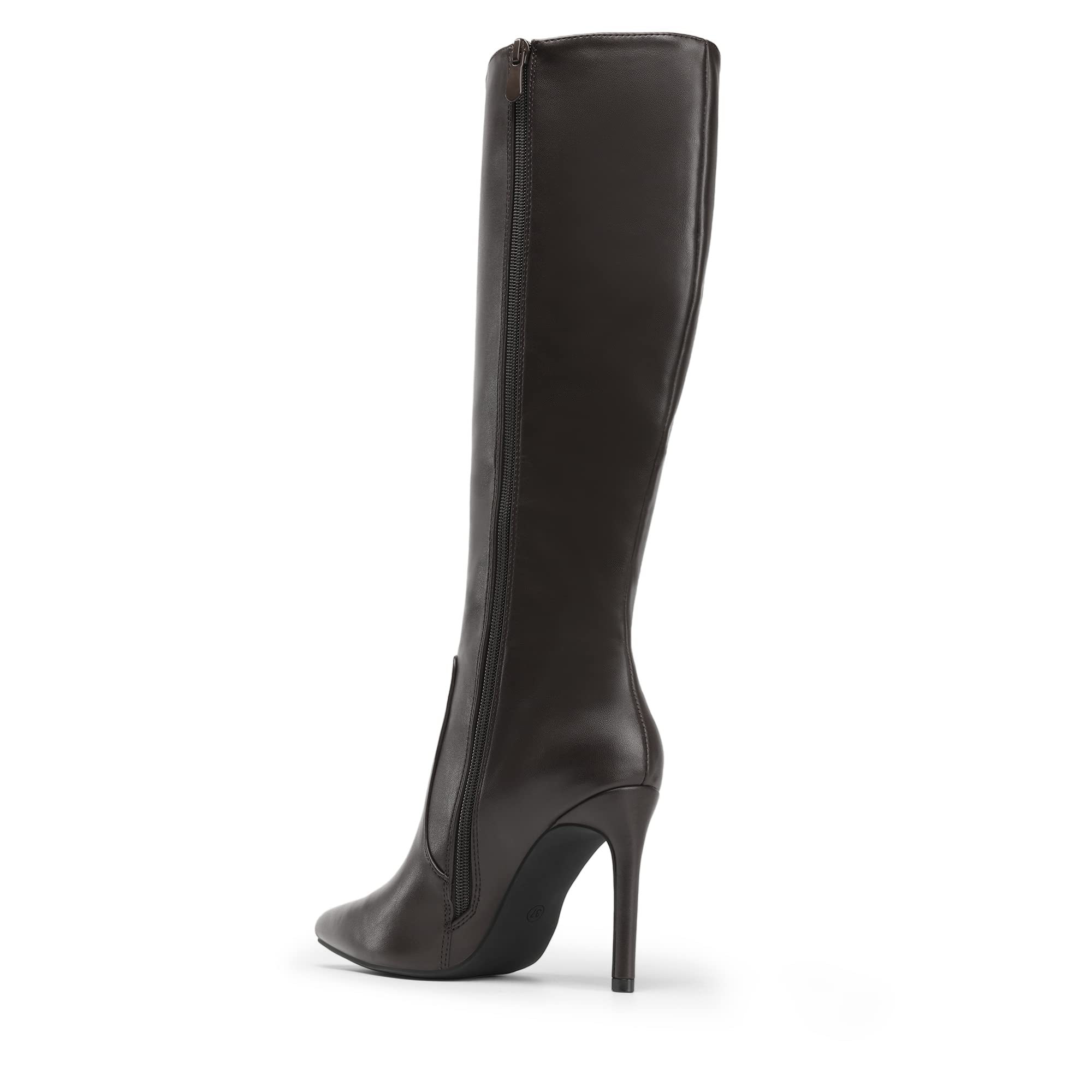 DREAM PAIRS Damen Kniehohe Stiefel mit Stiletto-Absatz