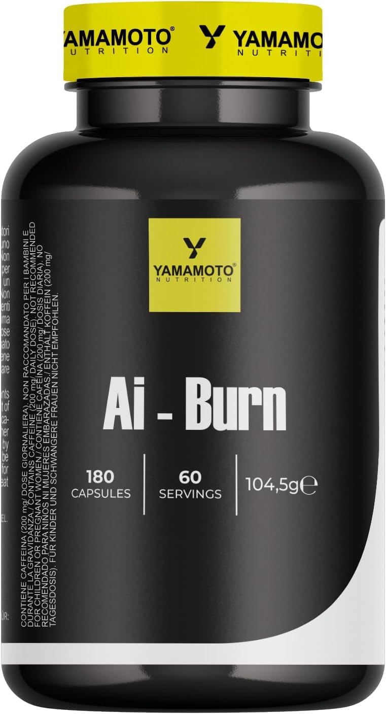 Ai-BURN 180 capsule - Potente termogenico naturale- ideale per le diete ipocaloriche