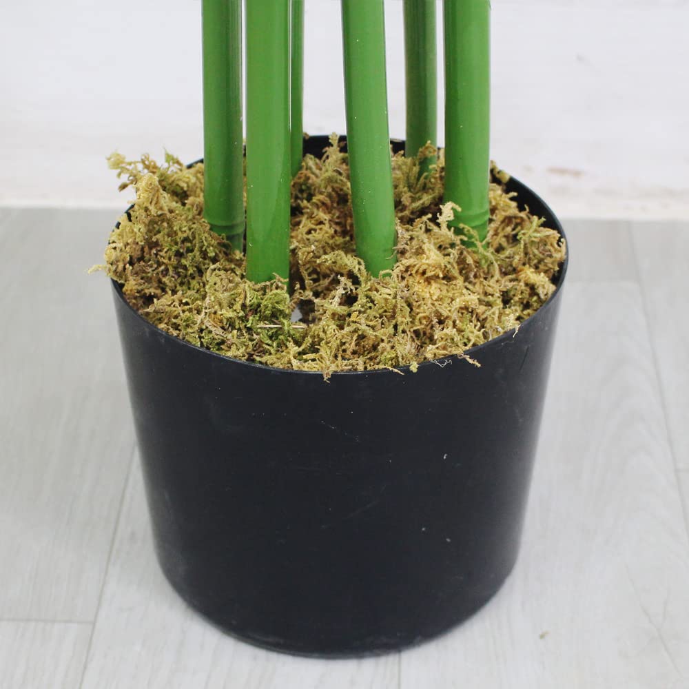 Bambou Plante Artificielle Artificiel Plastique 160cm Decovego