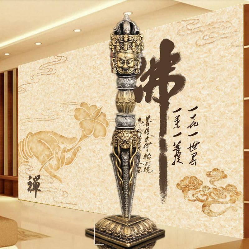 【修縁堂】大きいサイズ 金剛降魔法器仏具 舎利が舎利塔に入る 壇上丸塔 法器 修縁堂】大きいサイズ 金剛降魔法器仏具 舎利が舎利塔に入る