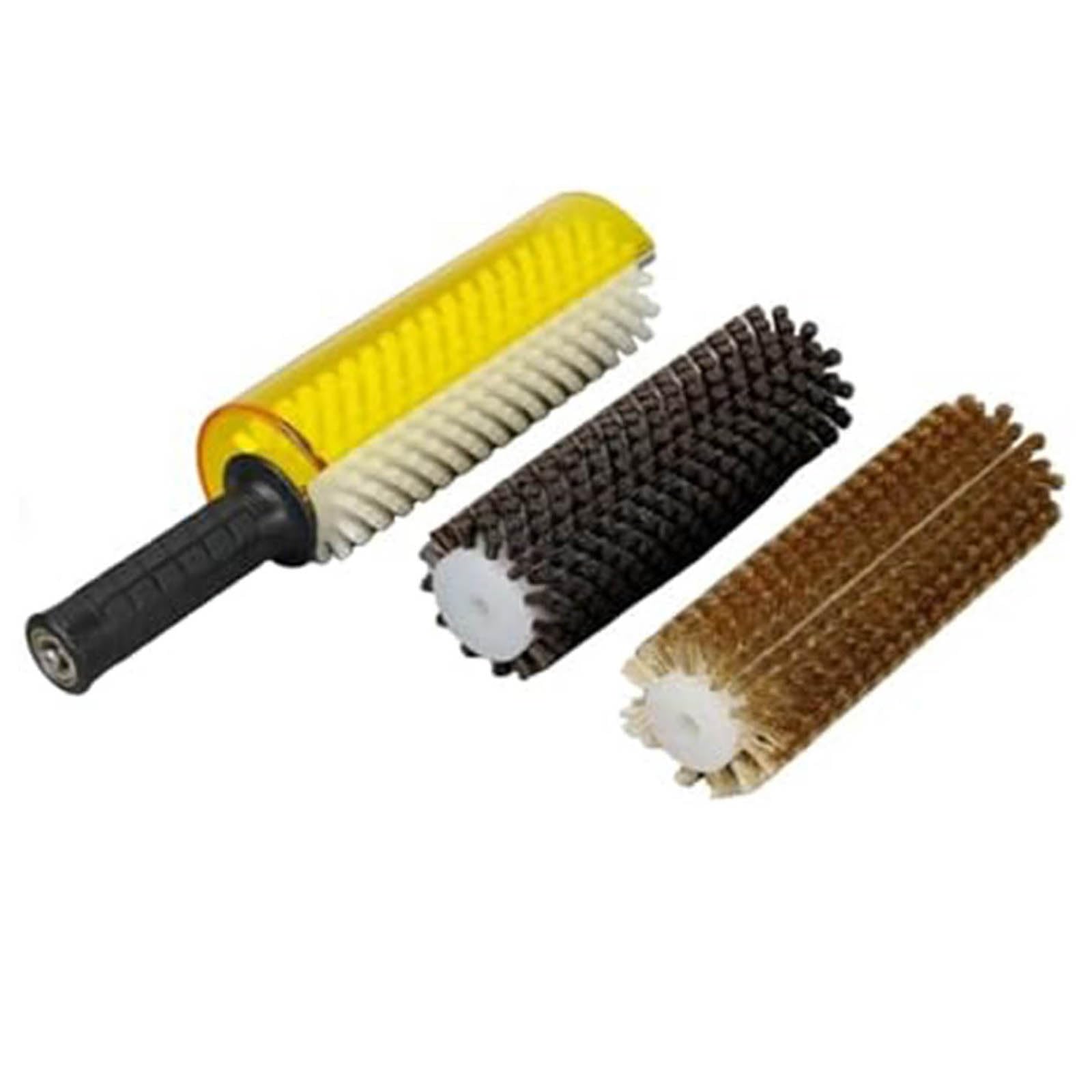 150/300 mm zestaw szczotek narciarskich, zestaw pędzli woskowych snowboardowych z 3 szczotkami – nylon, mosiądz, włosie końskie do woskowania, szybkie usuwanie wosku, do wiertarki elektrycznej