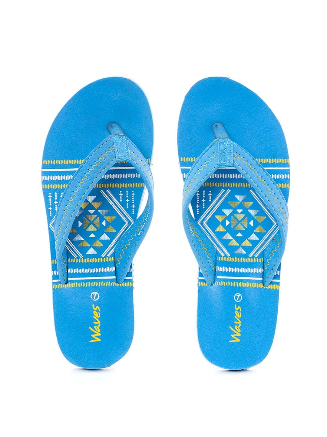 Khadims Waves Blue Indoor Slippers for Women (5199370) (B0CX58KTHP) Amazon Price History, Amazon Price Tracker